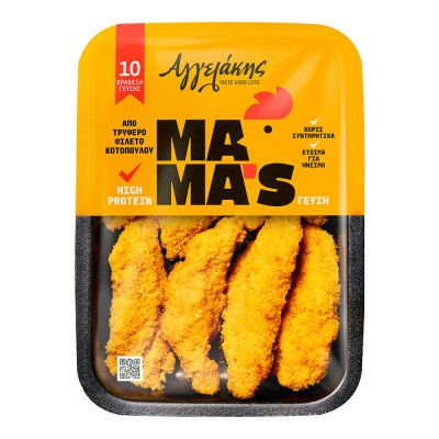 Φιλετίνια κοτόπουλου πανέ 400γρ